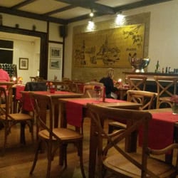 Restaurant Friedrichs - One of the parts of the restaurant (with a more homely feel than the white linnen part - see other pics)!