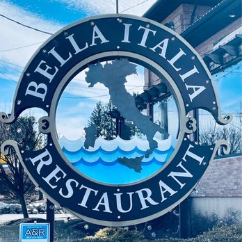 Bella Italia Restaurant - Their sign. - Italian Near Me - Wappingers Falls, New York Bella Italia Restaurant - Their sign. - Italian Near Me - Wappingers Falls, New York