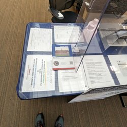 West Roxbury VA Medical Center - Paperwork at entry