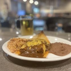 Victor's Mexican Grille - Tamales with chili gravy