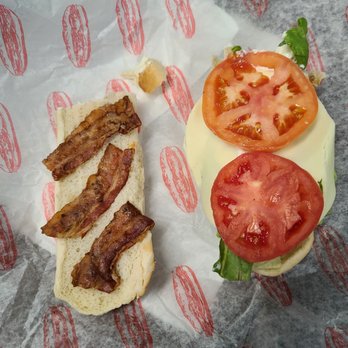 Fisher's Country Store - This was supposed to be a BLT, looks like they forgot most of the B. - Grocery Near Me - Bedford, Pennsylvania