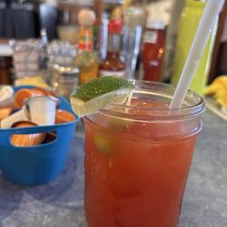 Izzy's Cafe - Perfectly seasoned Bloody Mary