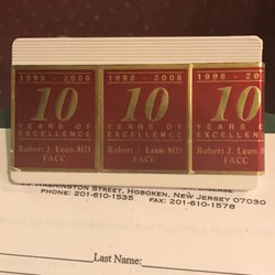 Leon Robert J MD Facc PC - I took this picture in 2017!! It is time to replace the stickers.