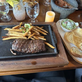 Sonora Steak - 8oz skirt steak w/tallow fries, with a side of guacamole. Delicious! - Steakhouses Near Me - Maple Valley, Washington Sonora Steak - 8oz skirt steak w/tallow fries, with a side of guacamole. Delicious! - Steakhouses Near Me - Maple Valley, Washington