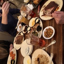 Wholly Smokin' Downtown - The deviled eggs were amazing!!! All our entrees were great, and the cinnamon cheese cake to die for!