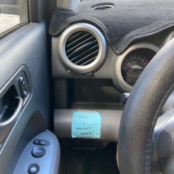 Starbucks - Stickie with its welcome place in my car! - Coffee & Tea Near Me - Honolulu, Hawaii