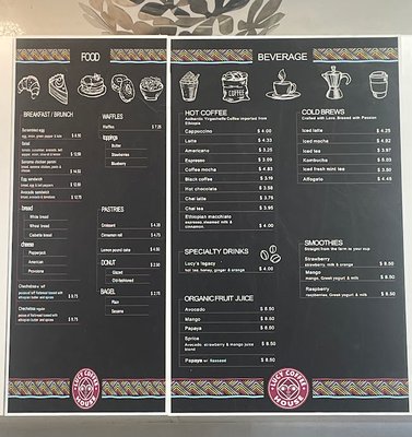Menu photo 3 Lucy Coffee House Aurora, CO