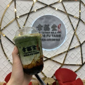 Xing Fu Tang - (10) Premium Matcha Brown Sugar Boba Milk with oat milk - Bubble Tea Near Me - Mesa, Arizona Xing Fu Tang - (10) Premium Matcha Brown Sugar Boba Milk with oat milk - Bubble Tea Near Me - Mesa, Arizona