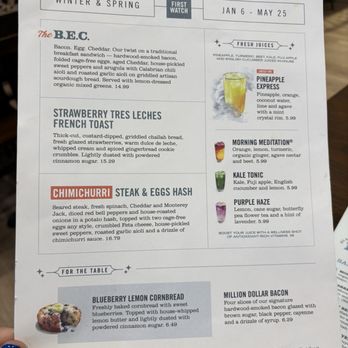 First Watch - Breakfast & Brunch Near Me - Boston, Massachusetts