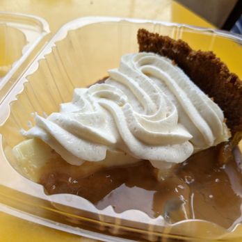 Ovenbird Bakery - Dulce de leche banana cream pie. Winner - Bakeries Near Me - Baltimore, Maryland