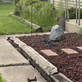 Concrete Hero - Pre work photo: Sidewalk lifting (trip hazard) - Masonry/Concrete Near Me - St. Charles, Illinois