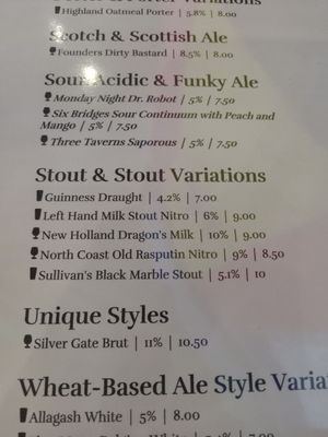 Menu photo 1 The Brass Tap Marietta, GA Menu photo 1 The Brass Tap Marietta, GA