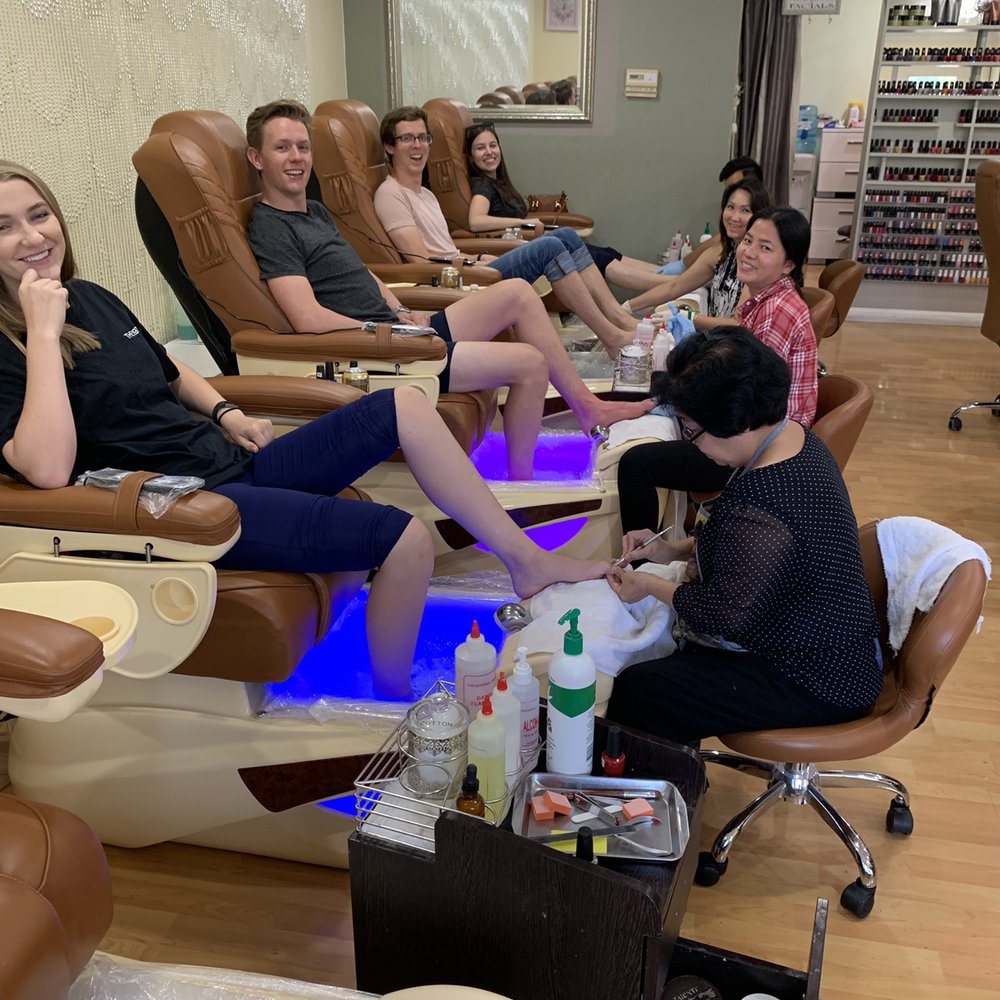 Nothing But Nails - Our pedi party! - Nail Salons Near Me - Saratoga, California