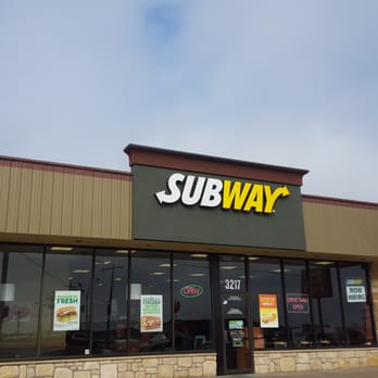 Subway - Front of the store facing East towards Topeka Blvd. - Sandwiches Near Me - Topeka, Kansas