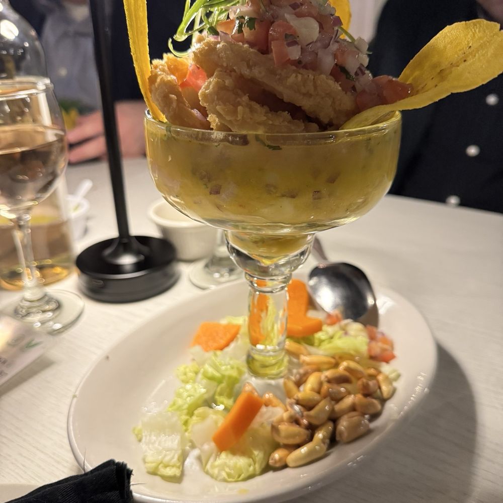 Ceviche House Mi Peru - Ceviche Chalaco - not rocotto sauce - Peruvian Near Me - Red Bank, New Jersey Ceviche House Mi Peru - Ceviche Chalaco - not rocotto sauce - Peruvian Near Me - Red Bank, New Jersey