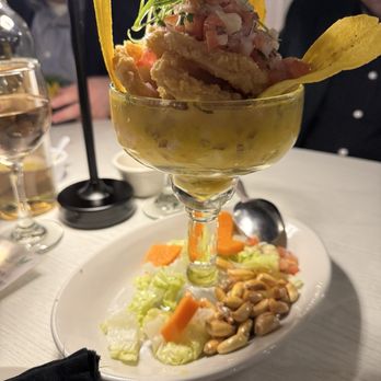 Ceviche House Peru - Ceviche Chalaco - not rocotto sauce - Peruvian Near Me - Red Bank, New Jersey