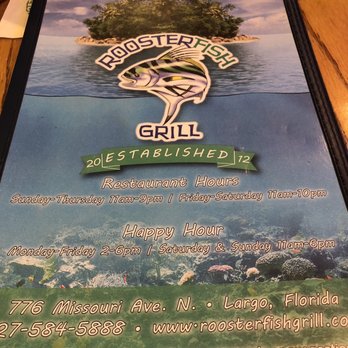 Roosterfish Grill - Seafood Near Me - Largo, Florida Roosterfish Grill - Seafood Near Me - Largo, Florida