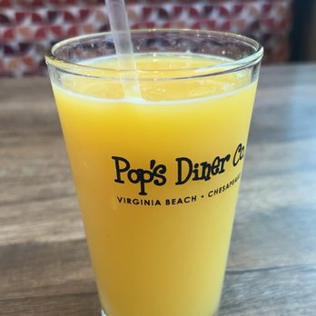 Pop's Diner Co. - Pop's Man-Mosa - Diners Near Me - Virginia Beach, Virginia