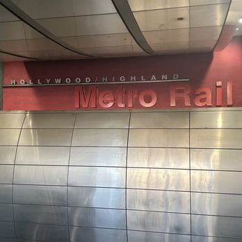 Metro B Line - Public Transportation Near Me - North Hollywood, California
