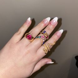 Harmony Nail Spa - Full set French tip!