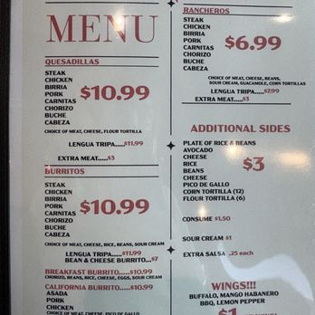 Que Papi Cantina - Menu - Mexican Near Me - Las Vegas, Nevada