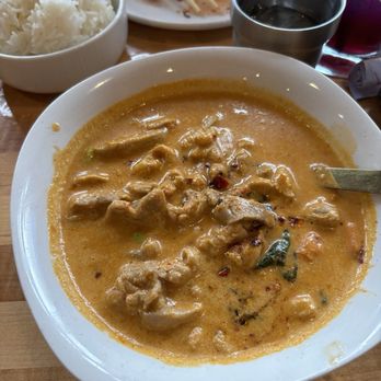 Luck Gai Cafe - Panang Curry with chicken - Chicken Shop Near Me - Anaheim, California Luck Gai Cafe - Panang Curry with chicken - Chicken Shop Near Me - Anaheim, California
