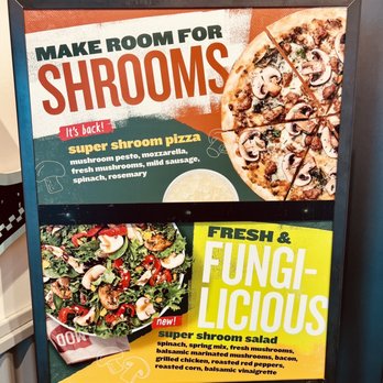MOD Pizza - Make Room for Shrooms - Pizza Near Me - Eureka, California