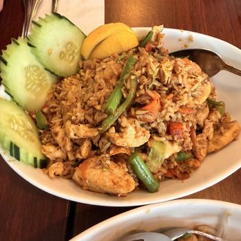 Lanna Thai Restaurant - 602. Curry Basil Fried Rice - Thai Near Me - Saint Paul, Minnesota Lanna Thai Restaurant - 602. Curry Basil Fried Rice - Thai Near Me - Saint Paul, Minnesota