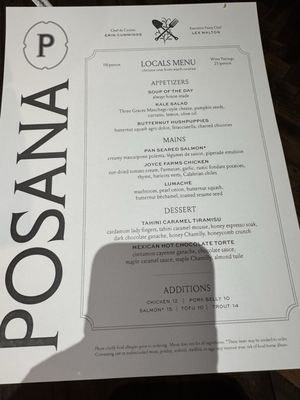 Menu photo 3 Posana Asheville, NC Menu photo 3 Posana Asheville, NC