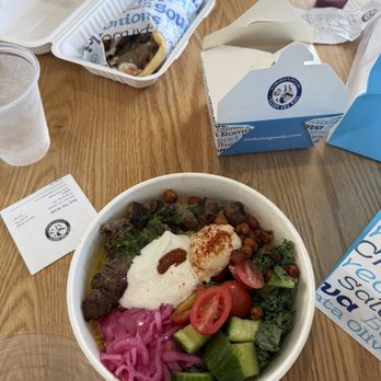 Nick The Greek - Beef Mediterranean Bowl and Lamb Gyro Pita - Greek Near Me - Greenbrae, California Nick The Greek - Beef Mediterranean Bowl and Lamb Gyro Pita - Greek Near Me - Greenbrae, California