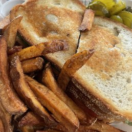 turkey club&fried this is like 7.5/10 the fries were so oily that my grubhub post nut clarity made me feel sick but I'd still smash tho