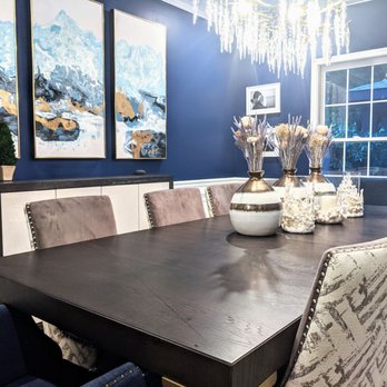 Nadia Gordon Designs - From a beige dark dinning room to a modern and full of life room - Interior Design Near Me - Chicago, Illinois