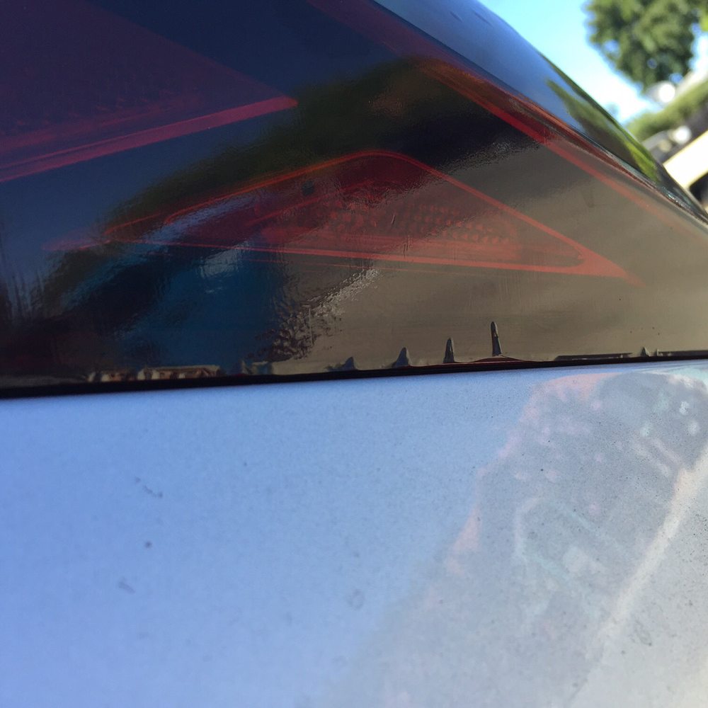 Obviously bad cutting and they didn't even put time into smoothing out the edges. Obviously bad cutting and they didn't even put time into smoothing out the edges.