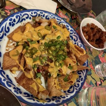 Aroi Mak Mak - Nachos w pork belly on the side - Cocktail Bars Near Me - Redlands, California Aroi Mak Mak - Nachos w pork belly on the side - Cocktail Bars Near Me - Redlands, California