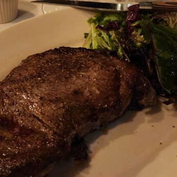 Houston White - Delmonico Steak with Greens - Steakhouses Near Me - Rehoboth Beach, Delaware