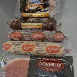 Emerald Meats - Irish style sausages, rashers black and white pudding