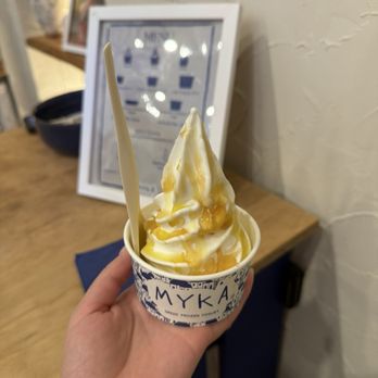 Myka - Regular Greek yogurt with honey and olive oil - Ice Cream & Frozen Yogurt Near Me - New York, New York Myka - Regular Greek yogurt with honey and olive oil - Ice Cream & Frozen Yogurt Near Me - New York, New York