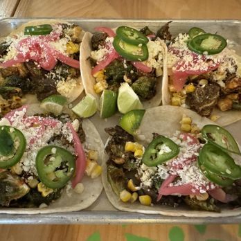 El Arbol - Brussel sprout tacos - Mexican Near Me - Brighton, Michigan