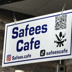 Safees Cafe - Safees Cafe Sign