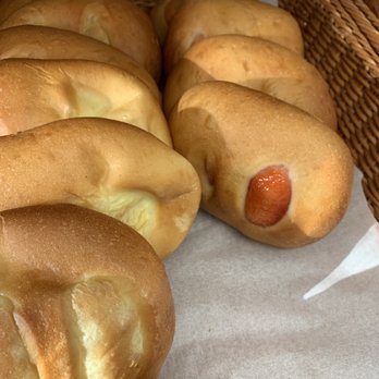 El Cisne Bakery - Bavarian cream and strawberry filled rolls glowing in the evening sunlight - Bakeries Near Me - New Milford, Connecticut