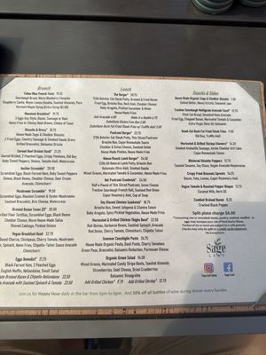 Menu photo 5 Sage Leaf Incline Village, NV Menu photo 5 Sage Leaf Incline Village, NV