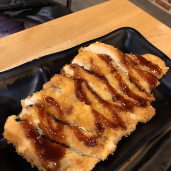 Akino - Chicken katsu. I'd prefer them not to drizzle all the sauce on it. - Sushi Bars Near Me - Elmhurst, New York