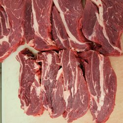 B & M Provision Co - Chuck eye steaks