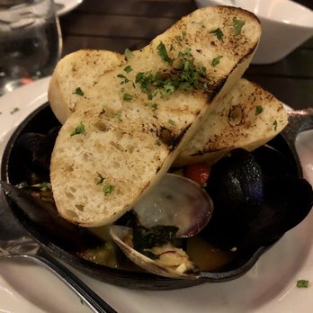 Pranzi - Clams & muscles broth w/ saffron & crostini. - Italian Near Me - San Carlos, California Pranzi - Clams & muscles broth w/ saffron & crostini. - Italian Near Me - San Carlos, California
