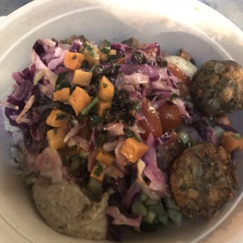 Cava - Bomb grain bowl with falafel - Mediterranean Near Me - Culver City, California