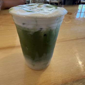 Nourish - Vanilla matcha with cold foam. - Grocery Near Me - Clovis, California