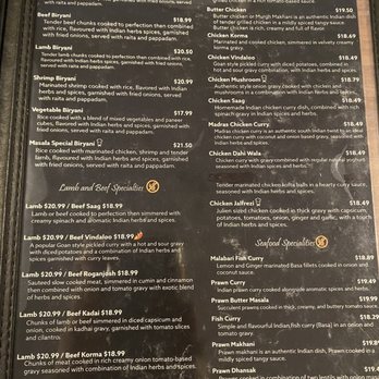 Masala Authentic Indian Cuisine - Menu - Indian Near Me - Banff, Alberta Masala Authentic Indian Cuisine - Menu - Indian Near Me - Banff, Alberta
