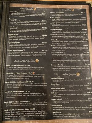 Menu photo 8 Masala Authentic Indian Cuisine Banff, AB Menu photo 8 Masala Authentic Indian Cuisine Banff, AB