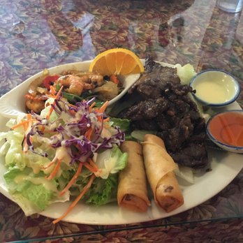 Thai BBQ - D 6, Thai barbecue dinner. - Thai Near Me - Grants Pass, Oregon Thai BBQ - D 6, Thai barbecue dinner. - Thai Near Me - Grants Pass, Oregon