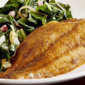 Blue Bayou Cajun House - Fillet of Catfish with a side our the best collard greens in the West - Food Trucks Near Me Blue Bayou Cajun House - Fillet of Catfish with a side our the best collard greens in the West - Food Trucks Near Me